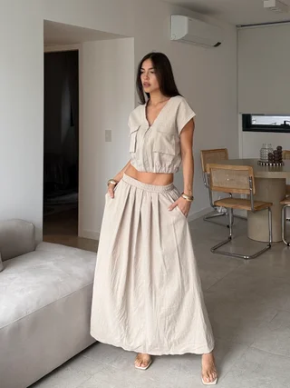 Chaleco Zapican - Art 1318 (lino) - Vista 2