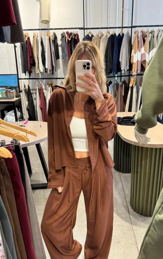 Camisa Gisela - seda. cuello/puño doble art1196 - Vista 3