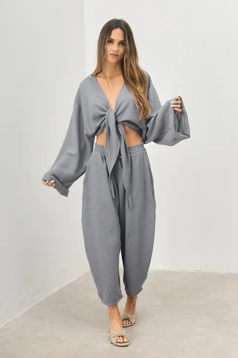 Blusa Solana - Art 1420 (lino)