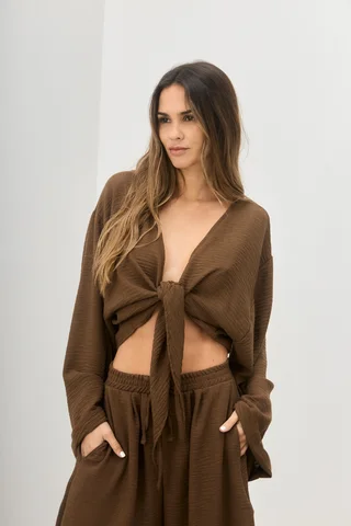 Blusa Solana - Art 1420 (lino) - Vista 2