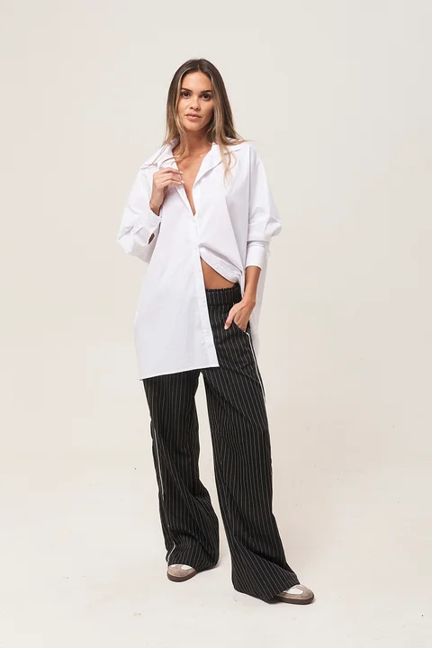 Pantalon Leticia - Sastrero rayado
