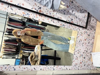 Chaleco Reversible - importado c/piel - Vista 4