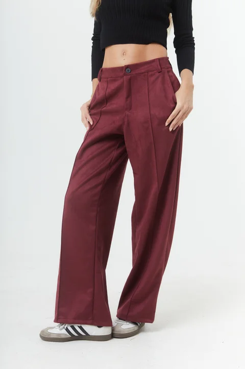 Pantalon Celeste - c/alforza