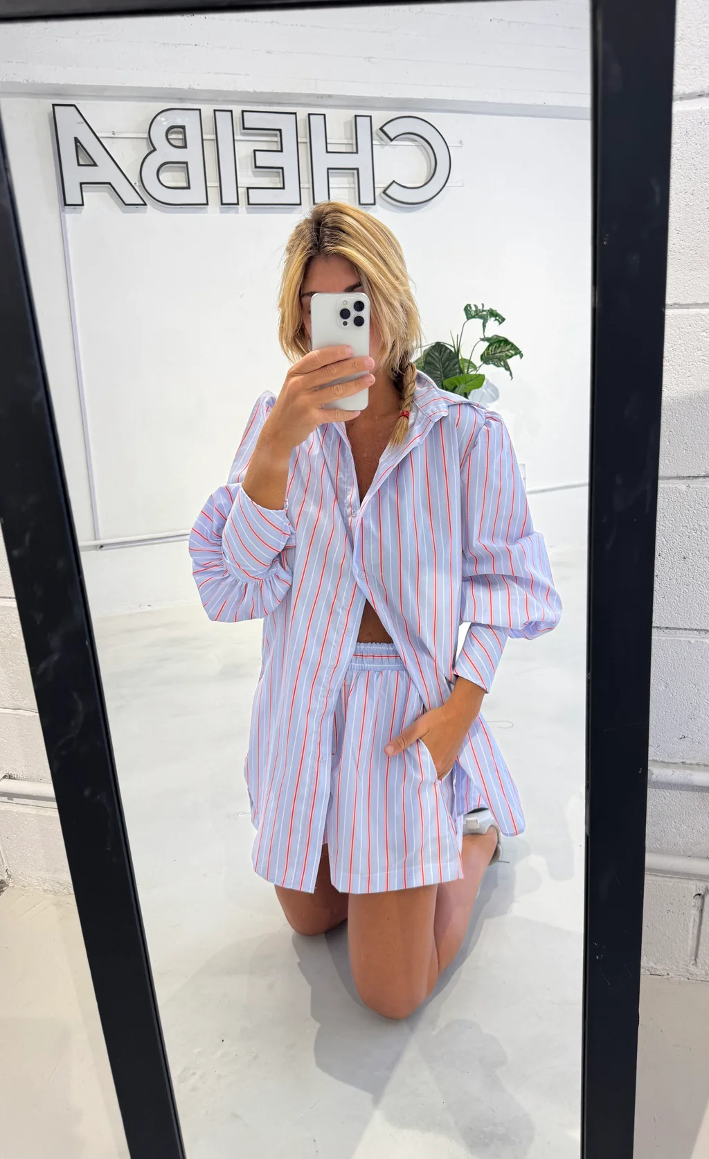 Camisa Mansa - Art 1441 (poplin rayado)