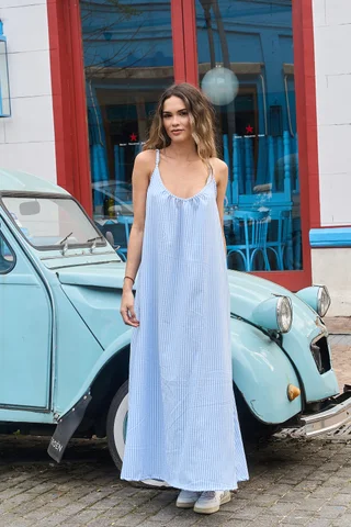 Vestido Tesoro - Art 1106 (rayado buble) - Vista 2