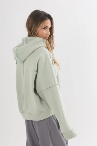 Buzo Ventura - frisa c/capucha,cordon - Vista 6