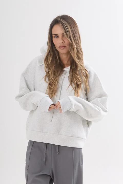 Buzo Ventura - frisa c/capucha,cordon