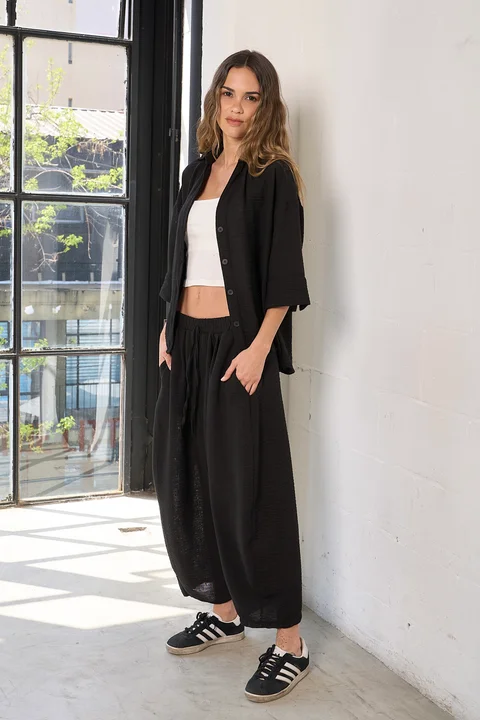 Camisa Solana - Art 1377 (lino rustico)