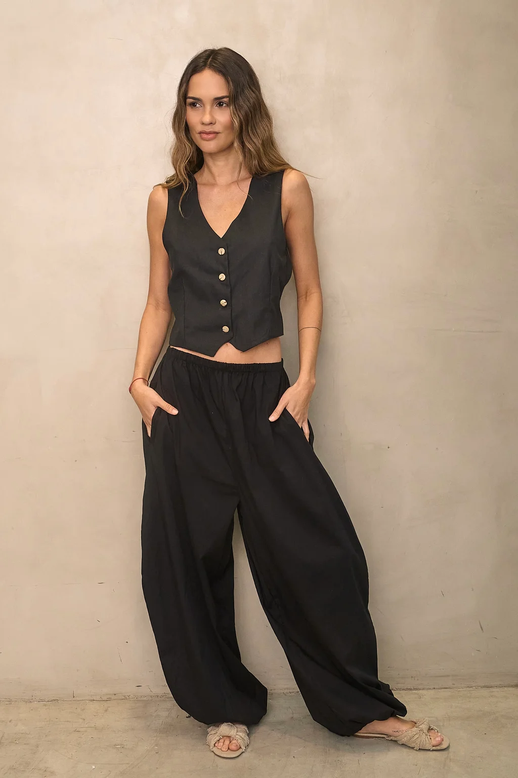 Pantalon Chiberta Globo - Art 1370
