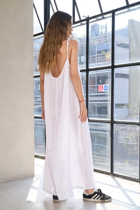 Vestido Manantiales - Art 1106 (lino ratier)