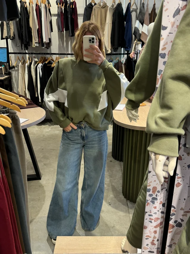 Buzo Berta Combinado - frisa/reeb art.1319