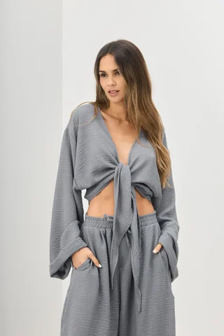 Blusa Solana - Art 1420 (lino) - Vista 6