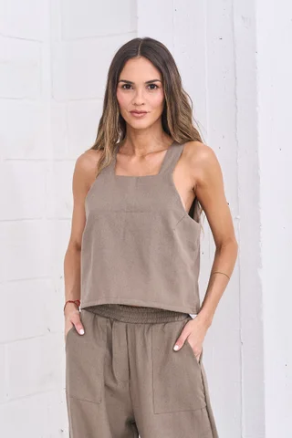 Top Malta - Art.1464 (lino) - Vista 2