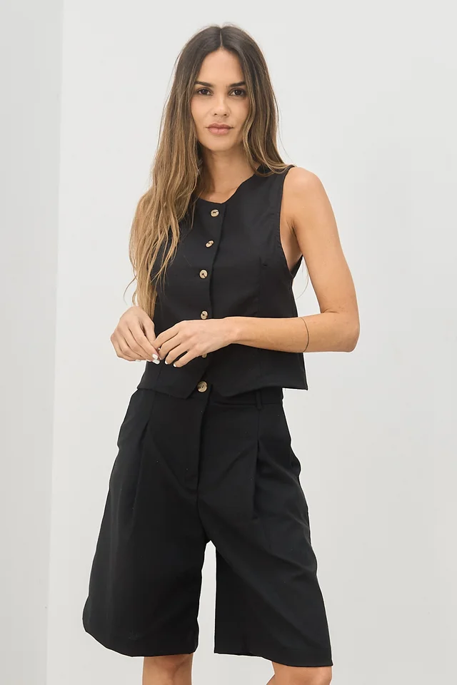 Chaleco Jaguel - Art 1398 (lino)