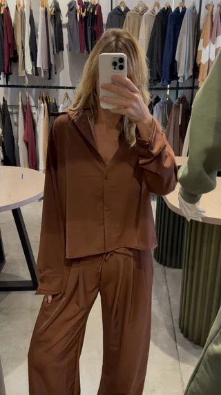 Camisa Gisela - seda. cuello/puño doble art1196 - Vista 2