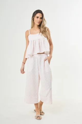 Pantalon Liberty - Art 1395 ( lino bordado) - Vista 2