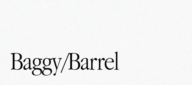 ver todo baggy barrel