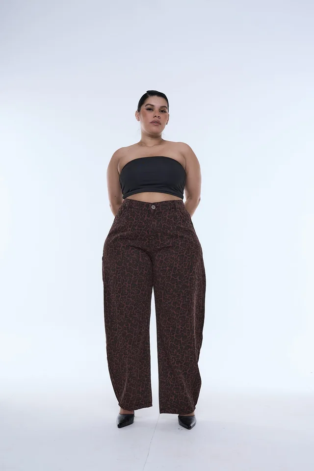BAGGY LIONNA CARPINTERO ANIMAL PRINT