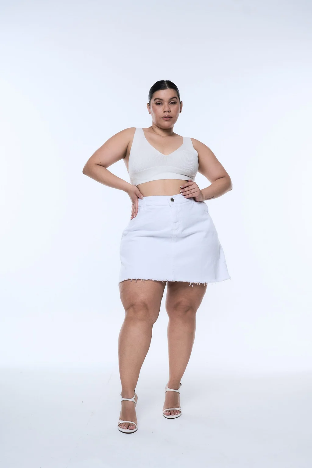 POLLERA WHITE