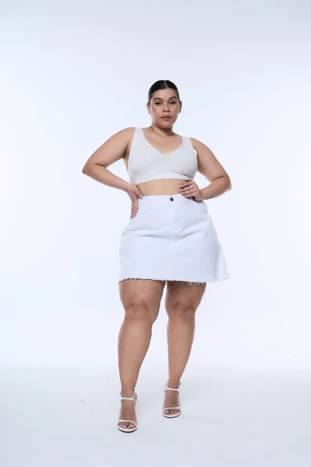 POLLERA WHITE