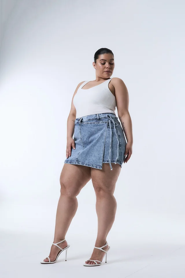 SHORT-POLLERA DIOMAR NEVADO LAZO