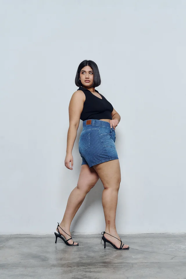 SHORT ARCADIA CINTURA ANCHA RIGIDO