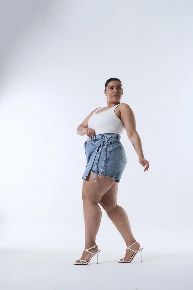 SHORT-POLLERA DIOMAR NEVADO LAZO