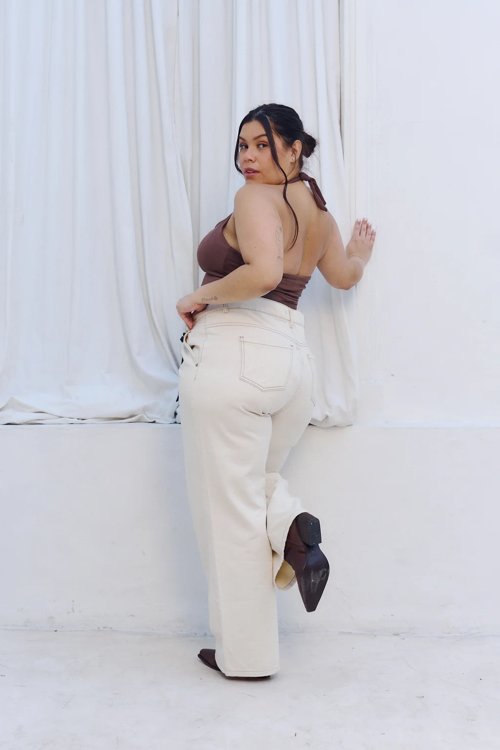 WIDELEG SIROCCO BEIGE RÍGIDO