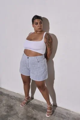 SHORT HERMIONE LÍNEAS CELESTES