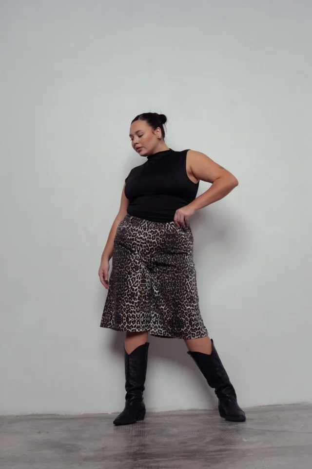 BERMUDA JORT TATHIANA ANIMAL PRINT