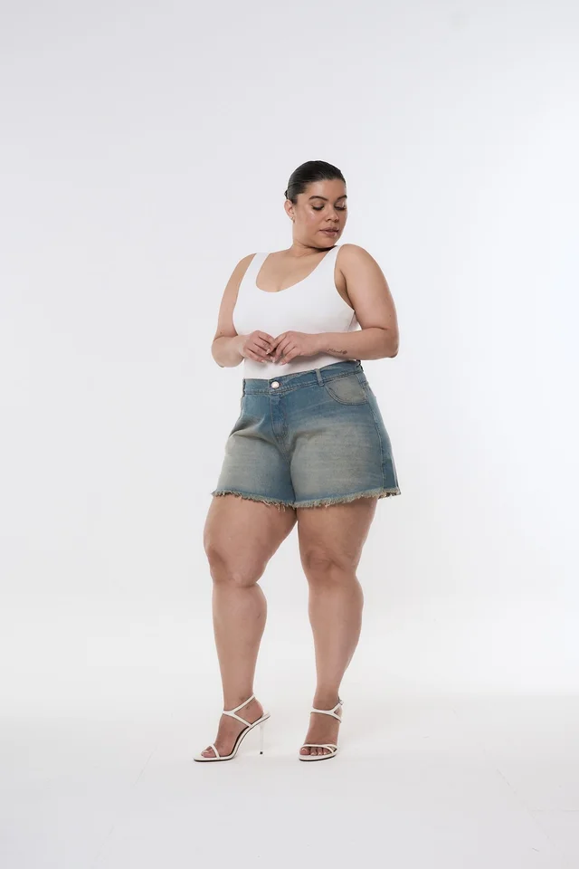 SHORT SEPHYRA BIGOTE MATIZADO