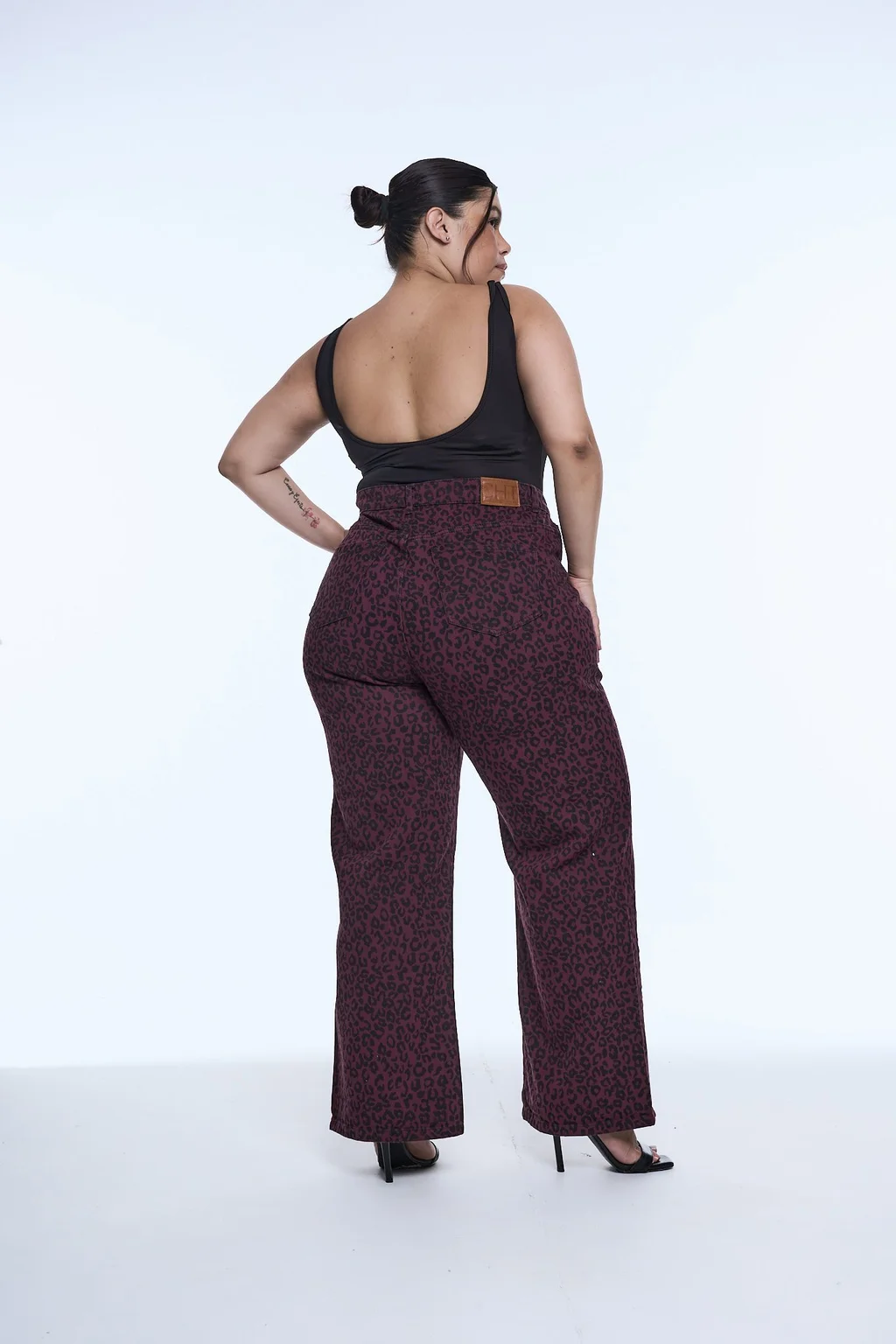 WIDELEG BORDO ANIMAL PRINT RIGIDO
