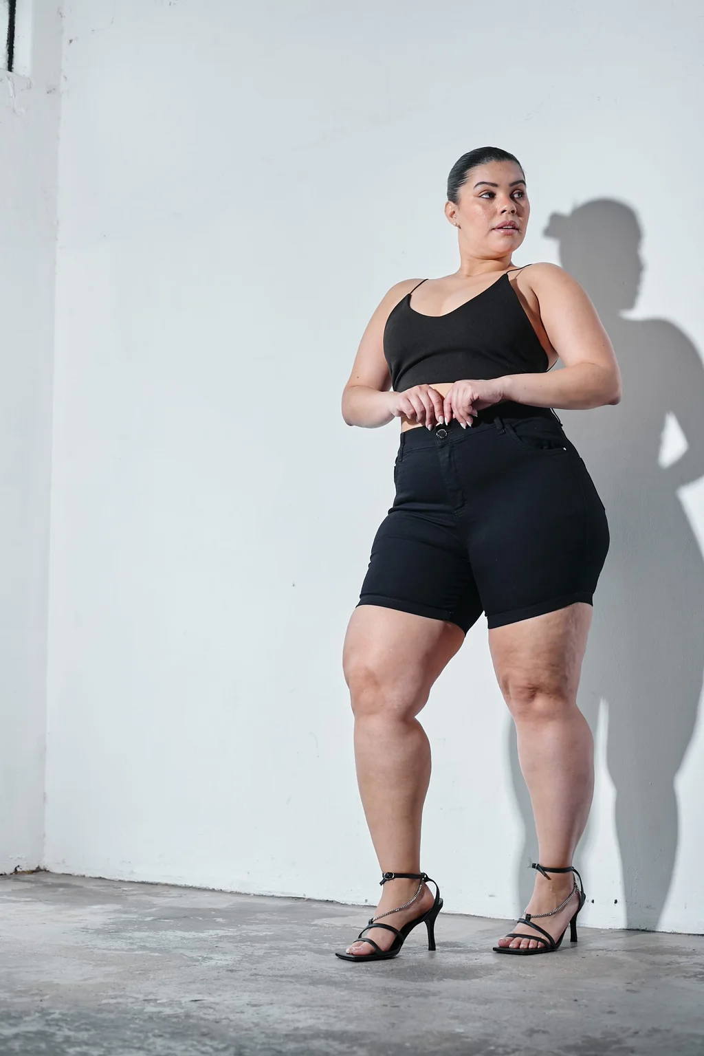 SHORT BLACK ELASTIZADO