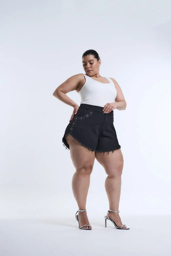 SHORT ASTRAEVIA STRASS