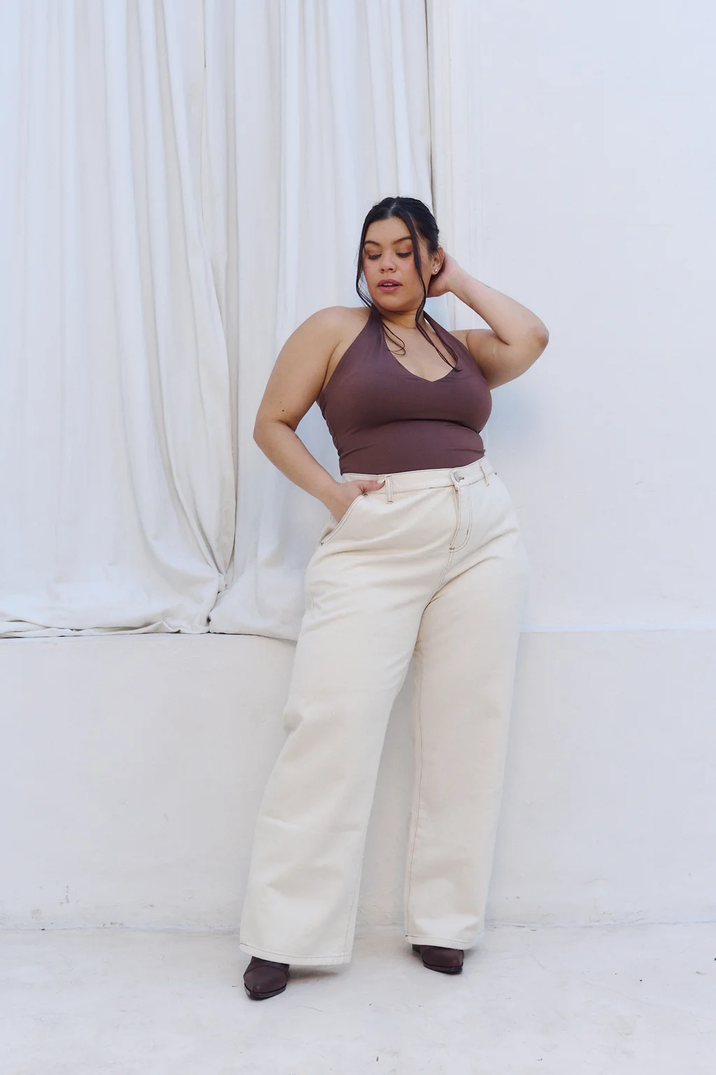 WIDELEG SIROCCO BEIGE RÍGIDO