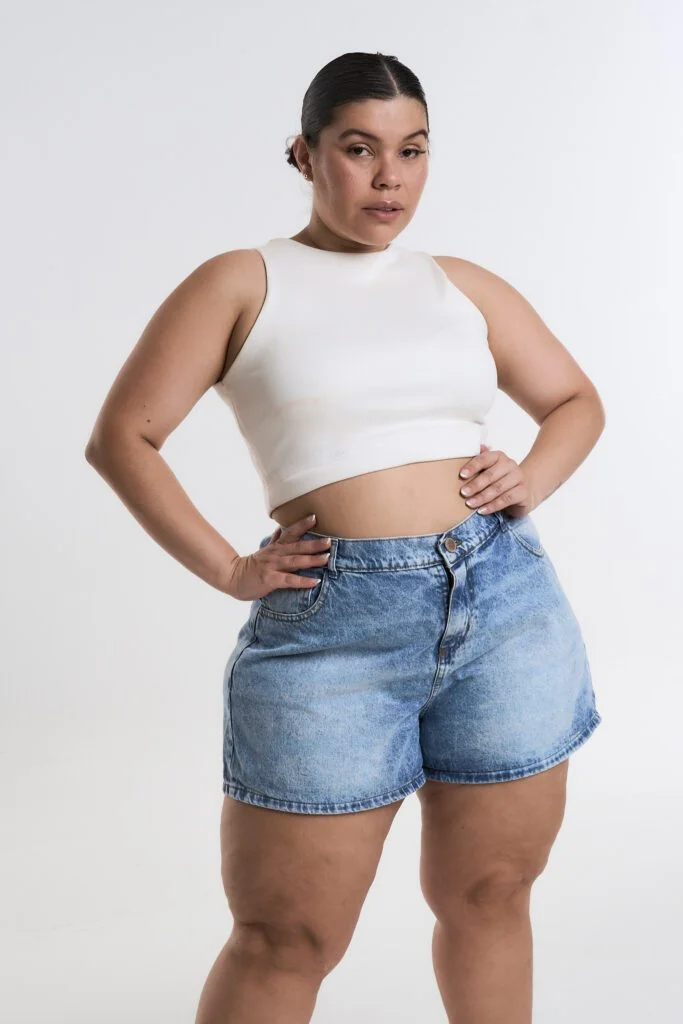 SHORT EUCALYPTO NEVADO BIGOTE