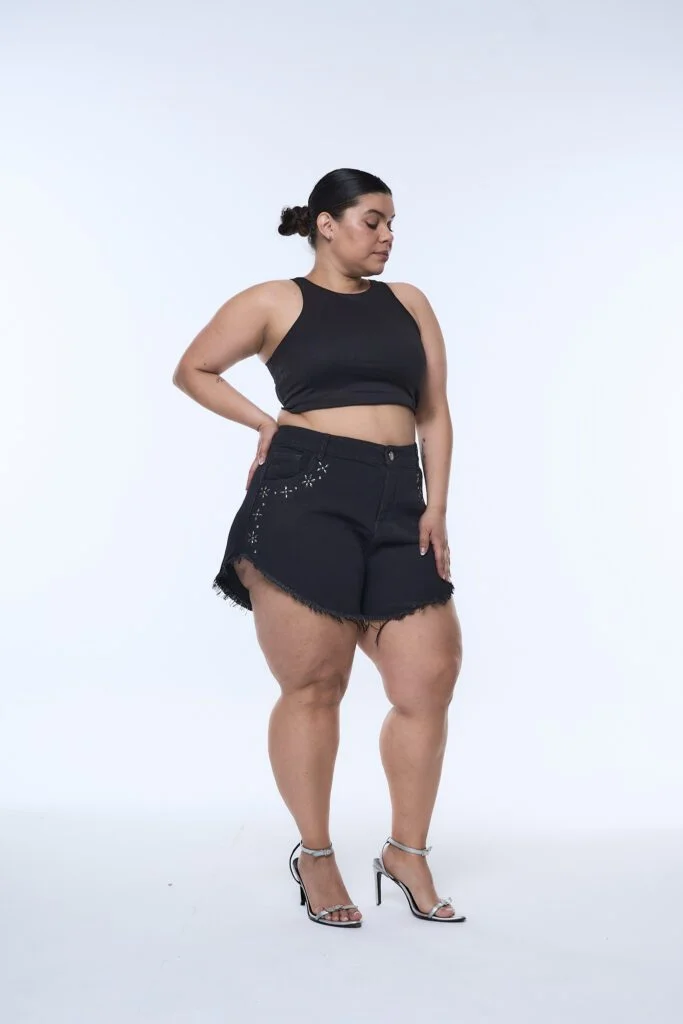 SHORT ASTRAEVIA STRASS