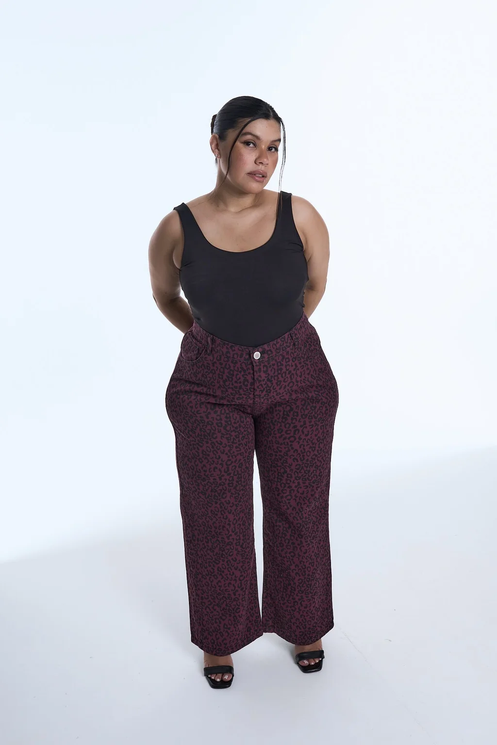 WIDELEG BORDO ANIMAL PRINT RIGIDO