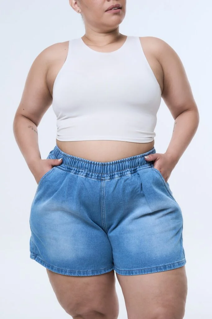 SHORT SOLANGE CINTURA ELÁSTICA