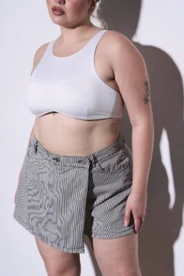 SHORT-POLLERA AMATISTA LÍNEAS 