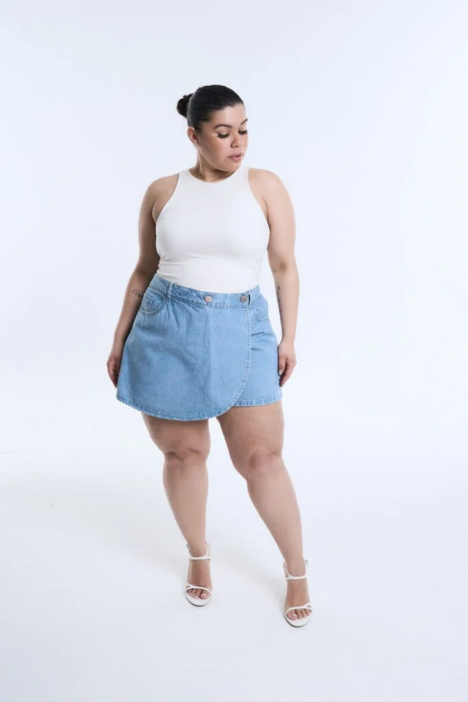 SHORT-POLLERA CIEL NEVADO