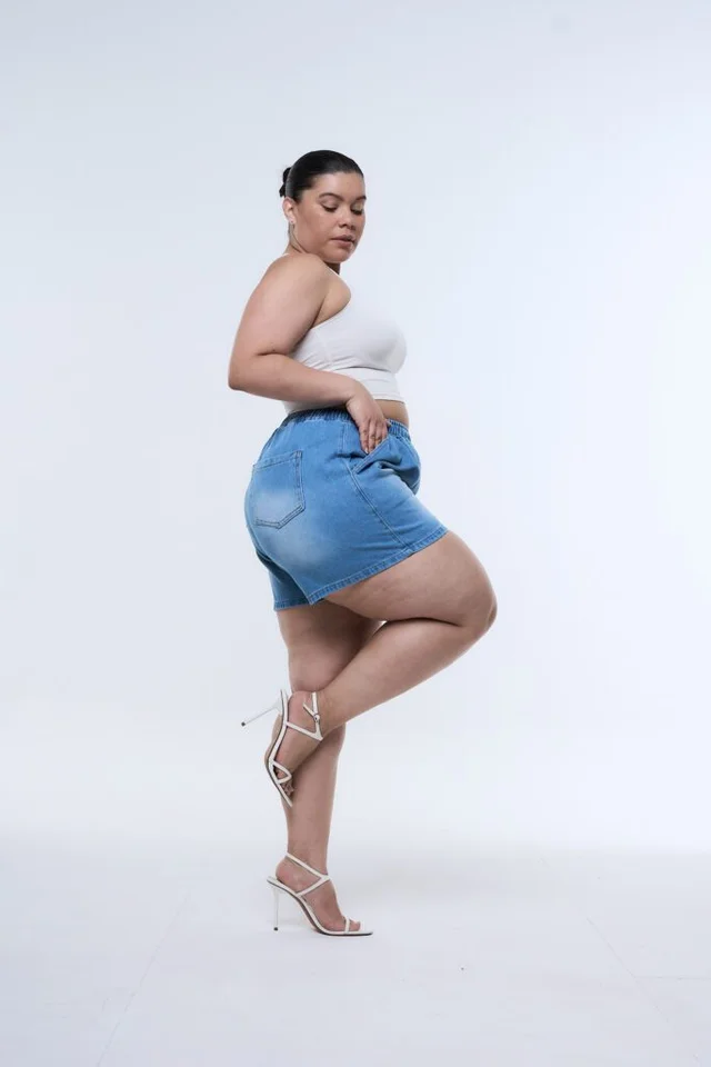 SHORT SOLANGE CINTURA ELÁSTICA