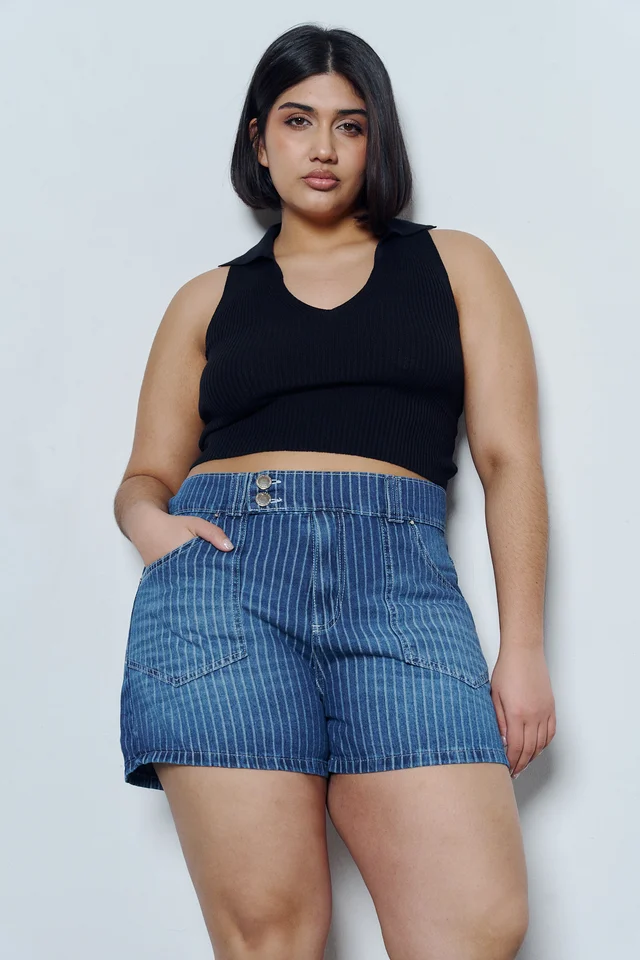 SHORT ARCADIA CINTURA ANCHA RIGIDO