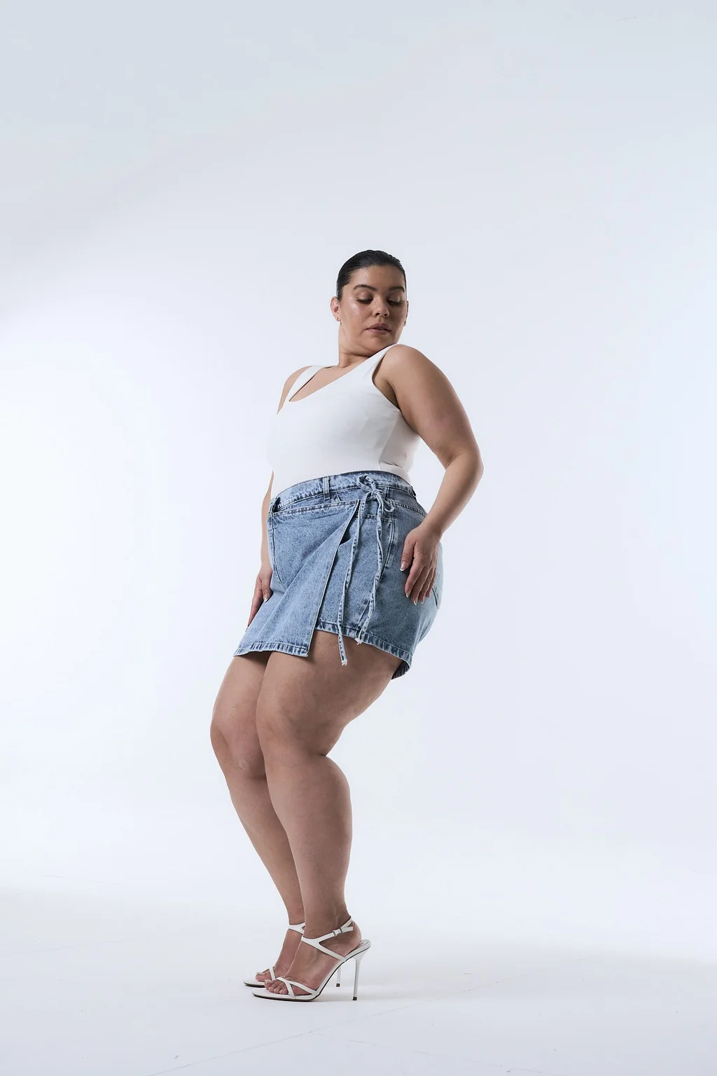 SHORT-POLLERA DIOMAR NEVADO LAZO