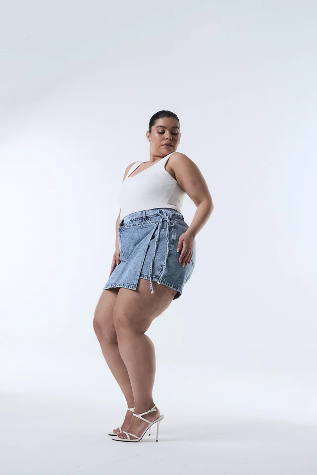 SHORT-POLLERA DIOMAR NEVADO LAZO