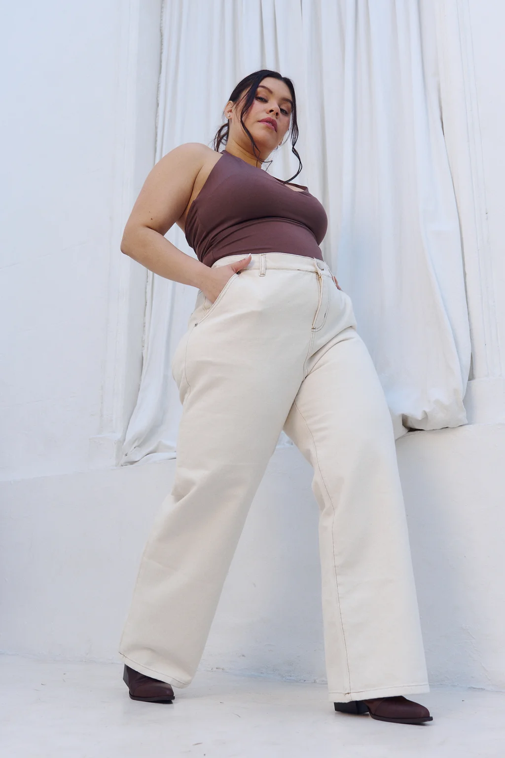 WIDELEG SIROCCO BEIGE RÍGIDO