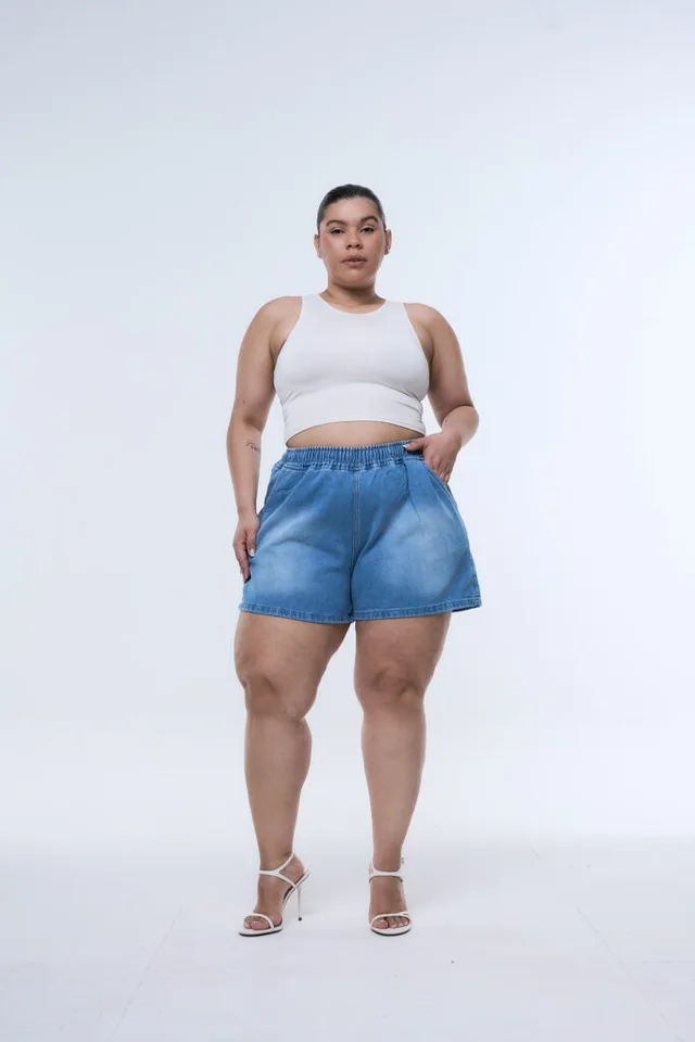 SHORT SOLANGE CINTURA ELÁSTICA