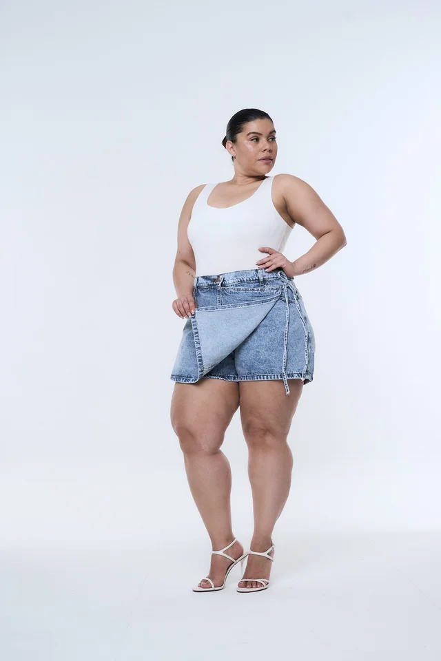 SHORT-POLLERA DIOMAR NEVADO LAZO