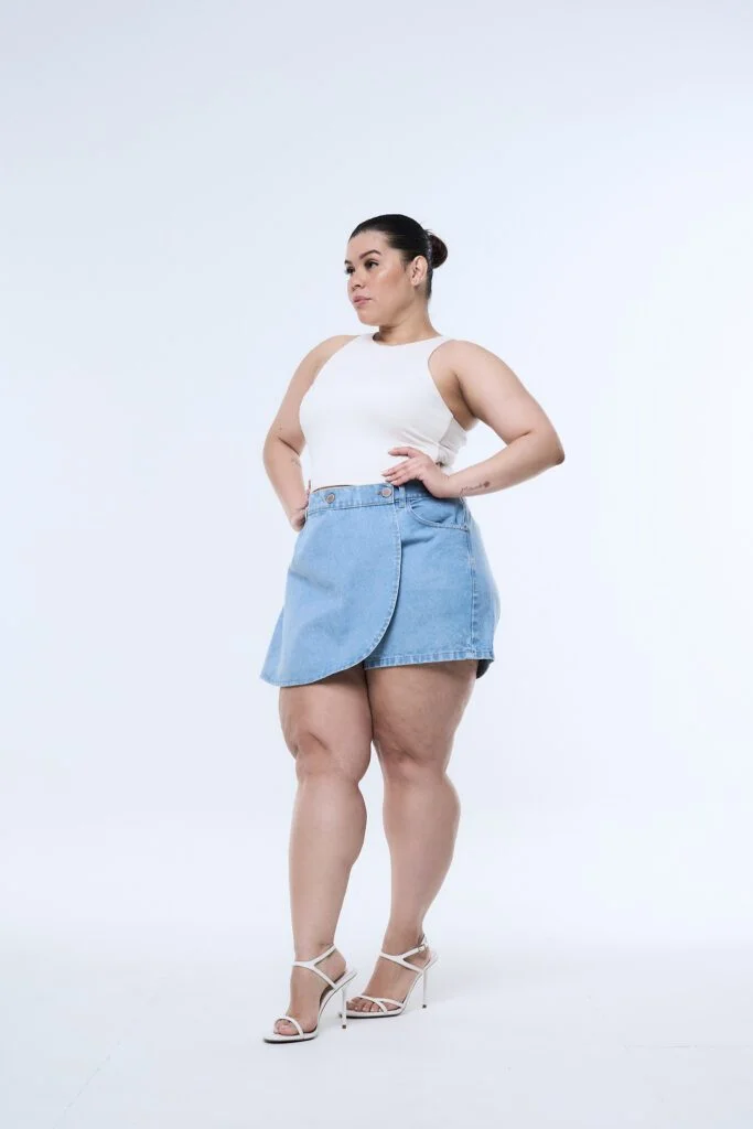 SHORT-POLLERA CIEL NEVADO