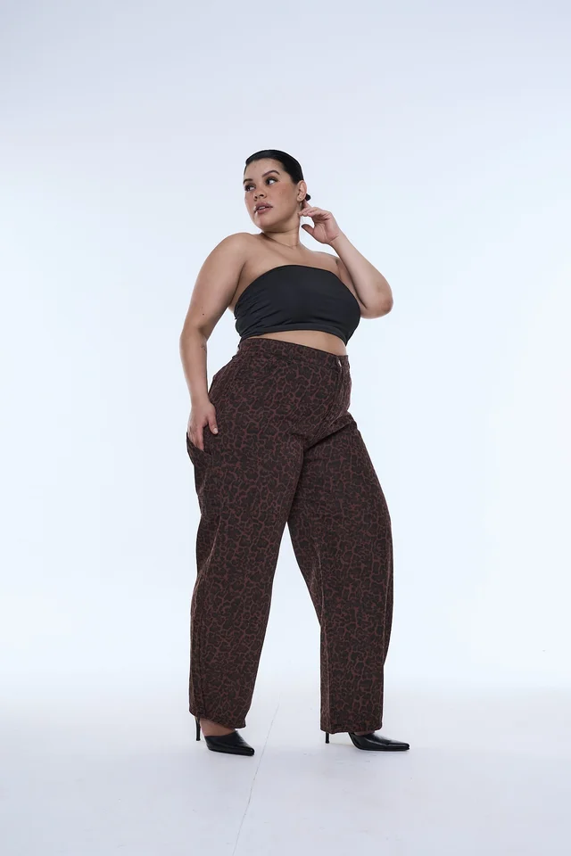 BAGGY LIONNA CARPINTERO ANIMAL PRINT